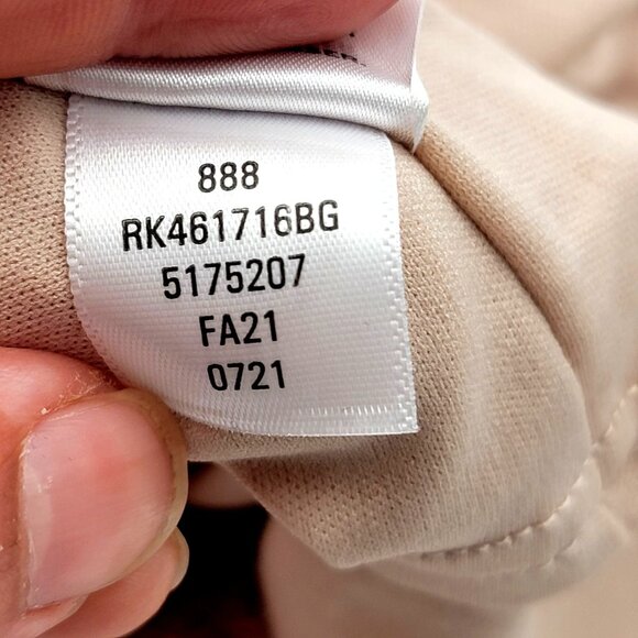 Girls Rose Gold Sequin Dress With Ruffle Detail & Short Sleeves Girls Size 10 - Picture 16 of 16